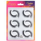 3D LASHES 6 PARES -- S43