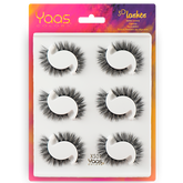 3D LASHES 6 PARES -- XS01