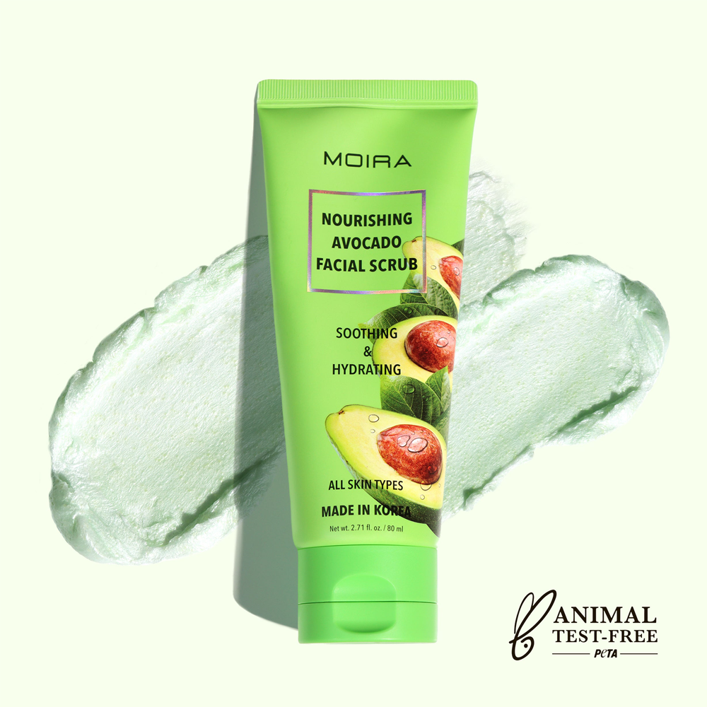 Exfoliante facial nutritivo de aguacate