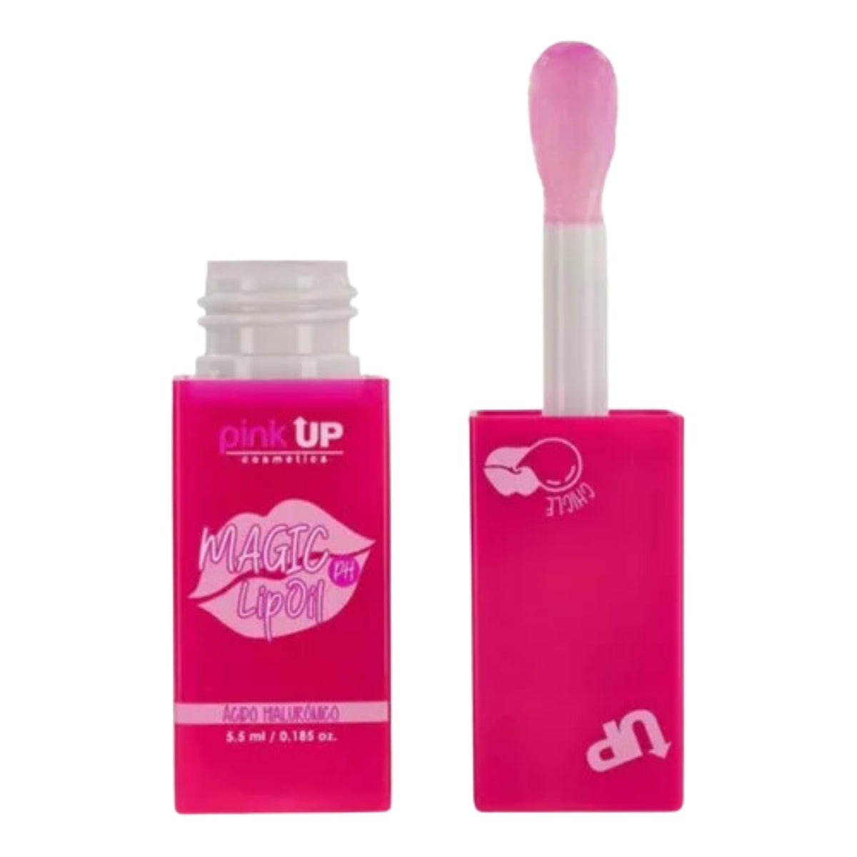 Lip Oil Pink Up Brillo Labial Magico Con Hacido Hialuronico