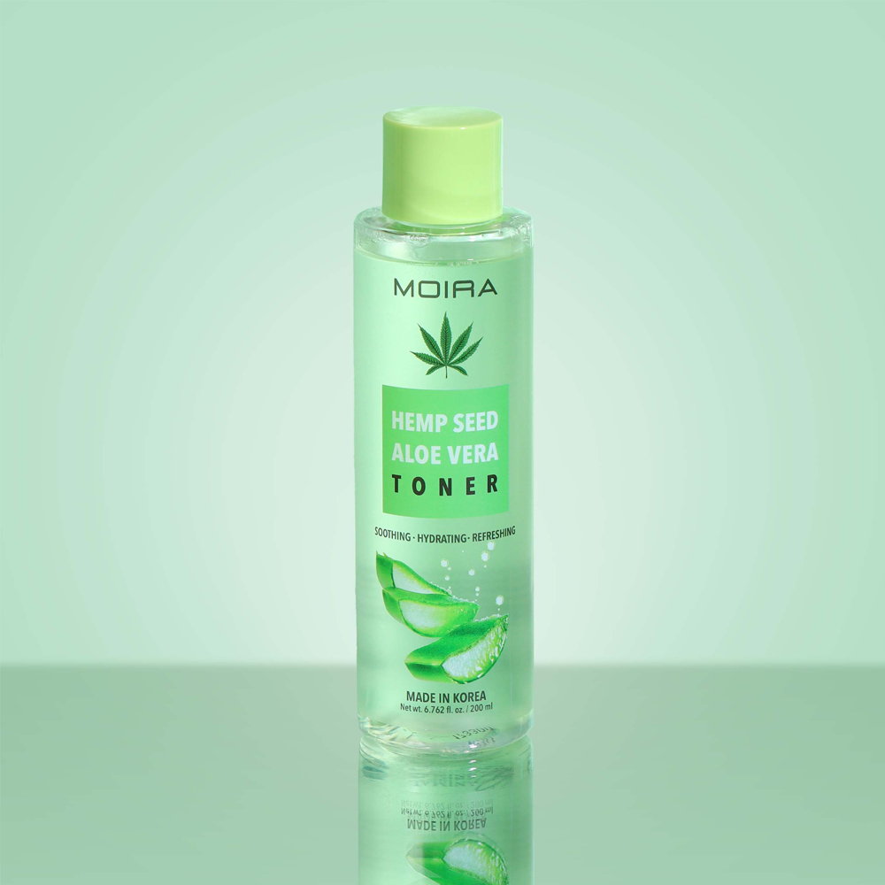 Tónico de aloe vera y semillas de cáñamo