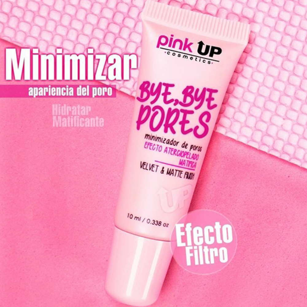 Pink Up bye Bye Pores,Primer  Minimizador De Poros