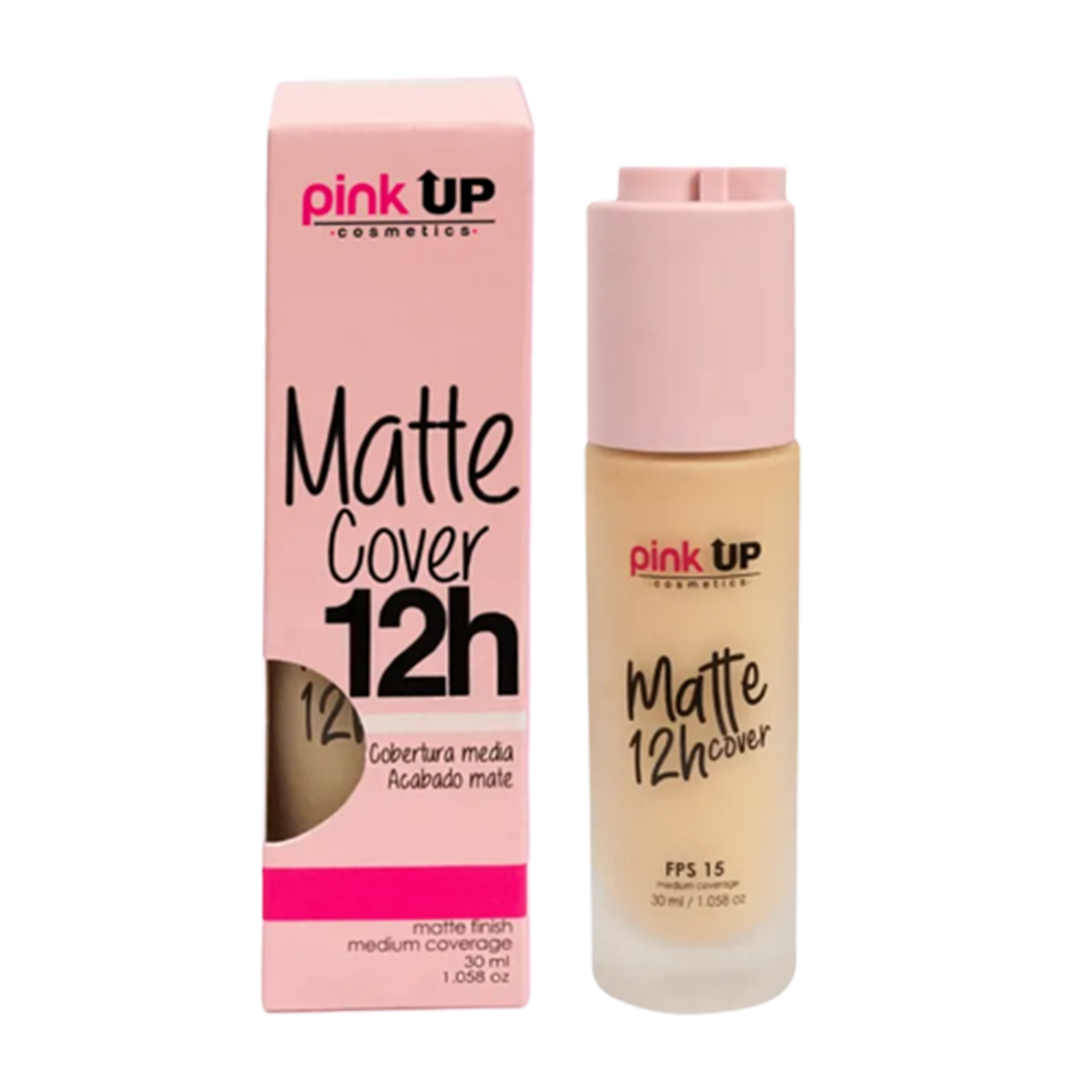 Pink Up maquillaje Liquido Mate 12 Hrs