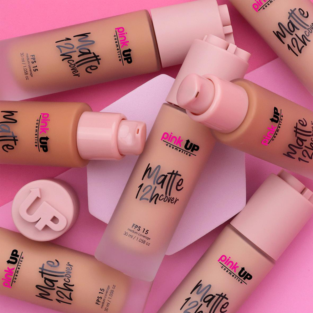 Pink Up maquillaje Liquido Mate 12 Hrs