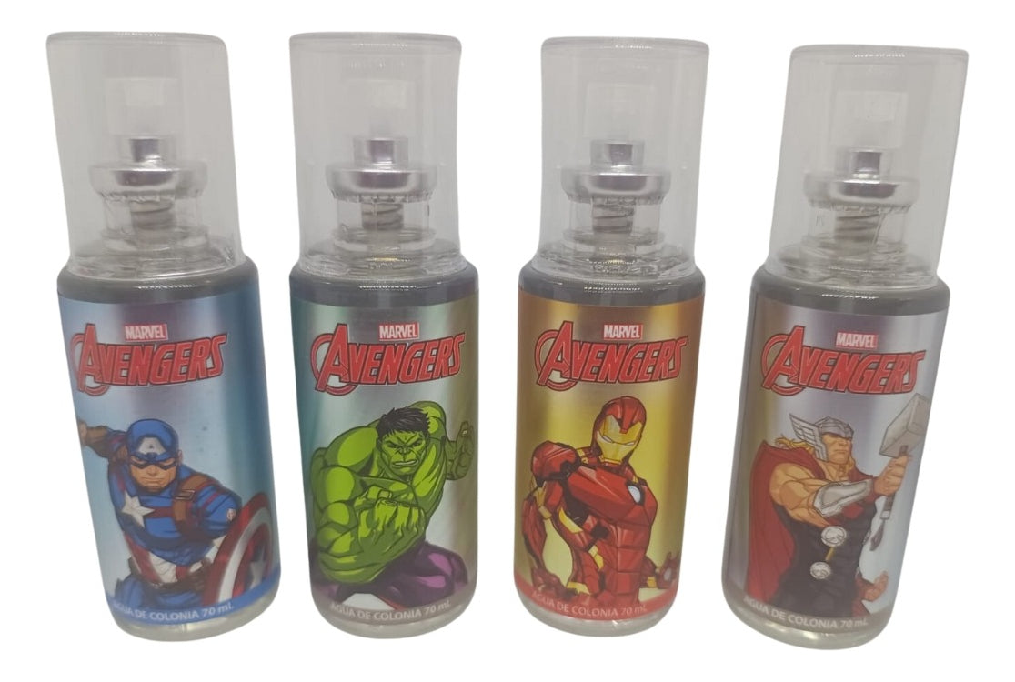 Set De Perfume Avenger Marvel 4pz  70ml Para Niño Gbc